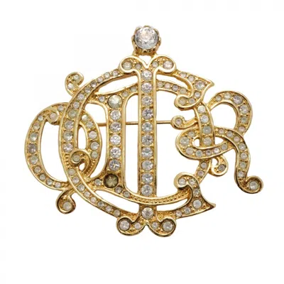 DIOR PLATING BROOCH (PRE-OWNED)