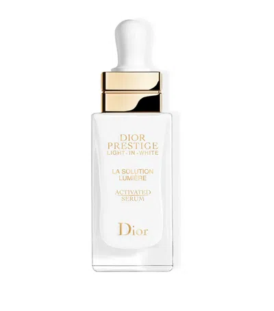 DIOR PRESTIGE LIGHT-IN-WHITE LA SOLUTION LUMIÈRE ACTIVATED SERUM