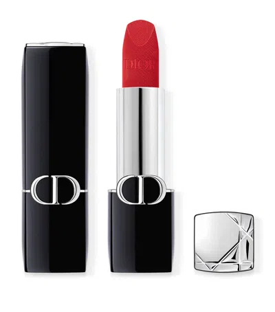 DIOR ROUGE DIOR COUTURE COLOUR VELVET-MATTE REFILLABLE LIPSTICK