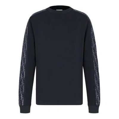 DIOR DIOR SS21 Flowers Floral Logo Embroidered Print Loose T-Shirt For Men White