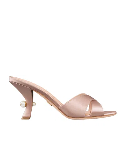 DIOR DIOR TRIBALES OPEN-TOED HEELS SANDALS