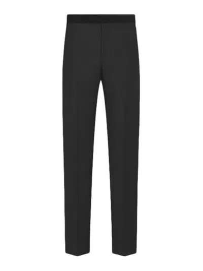 DIOR TROUSERS WITH CORDUROY DETAILS
