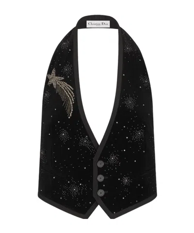 DIOR V-NECK SLEEVELESS VEST