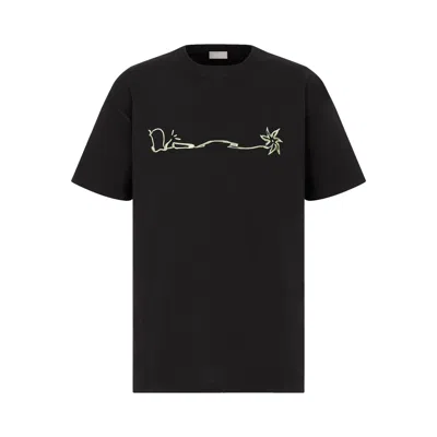 DIOR DIOR X CACTUS JACK OVERSIZED T-SHIRT 'BLACK'