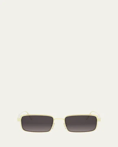 DIOR DIORCANNAGE S2U 55MM RECTANGULAR SUNGLASSES