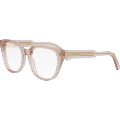 DIOR 'DIORPRISMEO B1I 52MM BUTTERFLY EYEGLASSES
