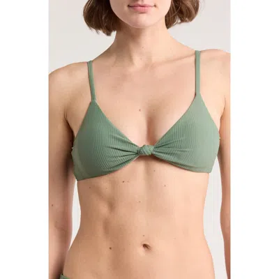 DIPPIN DAISYS DIPPIN DAISYS ZEN KNOTTED BIKINI TOP