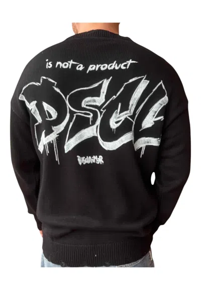 DISCLAIMER MEN'S SWEATER DISCLAIMER CREW NECK