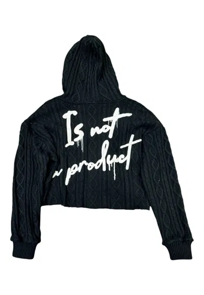 DISCLAIMER WOMEN'S SWEATER DISCLAIMER WITH HOOD