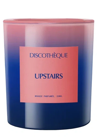 DISCOTHEQUE DISCOTHEQUE UPSTAIRS CANDLE 220G, CANDLES, LACE, VIOLET LEAF, PEACH