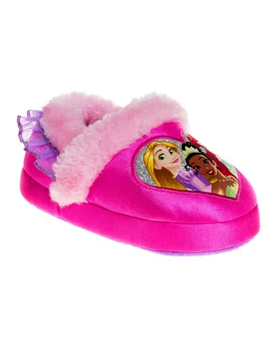 DISNEY TODDLER GIRLS PRINCESS FAVORITE PRINCESS DUAL SIZES HOUSE SLIPPERS