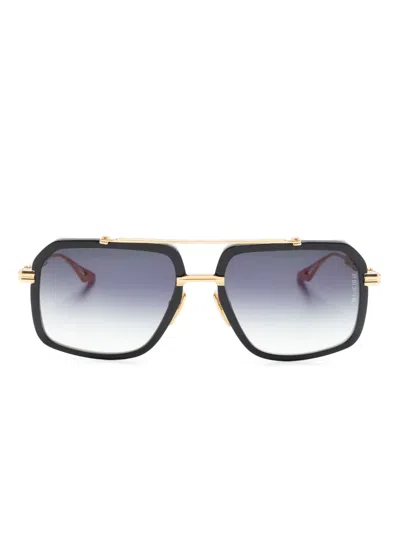 DITA EYEWEAR PILOT-FRAME GRADIENT SUNGLASSES