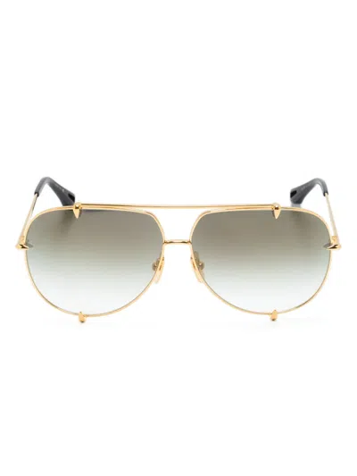 DITA EYEWEAR TALON PILOT-FRAME SUNGLASSES