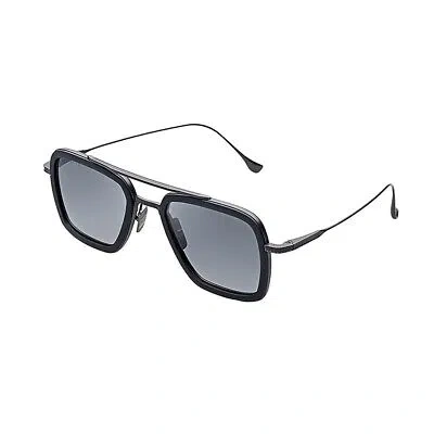 DITA DITA FLIGHT .006 DT 7806 N-BLK-BLK MATTE BLACK IRON METAL SUNGLASSES GREY