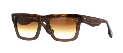 DITA DITA MASTIX BROWN SWIRL TO CRYSTAL BROWN/BROWN SHADED (DTS712-A-02) SUNGLASSES