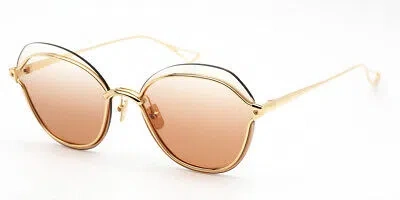 DITA DITA NIGHTBIRD - TWO-DTS519-03-Z YELLOW GOLD SUNGLASSES