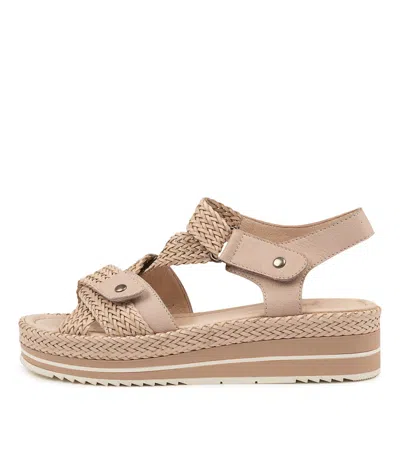 DJANGO & JULIETTE DJANGO & JULIETTE ADELYNA DK TAN WEAVE WOMENS SHOES CASUAL