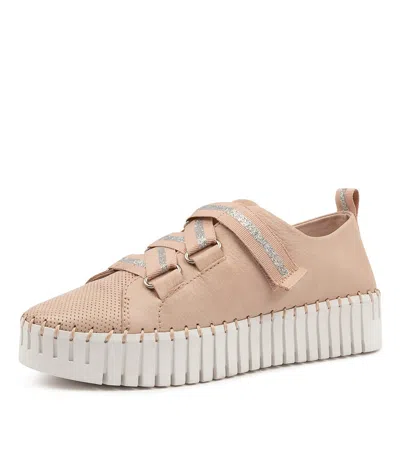 DJANGO & JULIETTE DJANGO & JULIETTE BRIGHTERY WHT BLK&SILVER WOMENS SHOES CASUAL