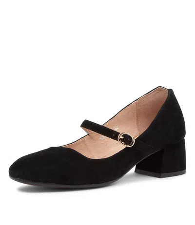 DJANGO & JULIETTE DJANGO & JULIETTE CAIO DK CAFE SUEDE WOMENS SHOES CASUAL SHOES HEELED