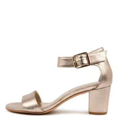 DJANGO & JULIETTE DJANGO & JULIETTE CASSIER CHAMPAGNE LEATHER CHAMPAGNE WOMENS SHOES DRESS