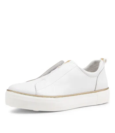 DJANGO & JULIETTE DJANGO & JULIETTE FREDIE PALE GOLD LEATHER WOMENS SHOES CASUAL