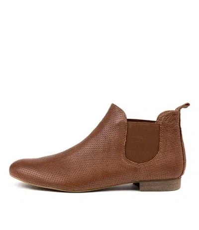 DJANGO & JULIETTE DJANGO & JULIETTE GLOBAL COGNAC WOMENS SHOES CASUAL BOOTS ANKLE