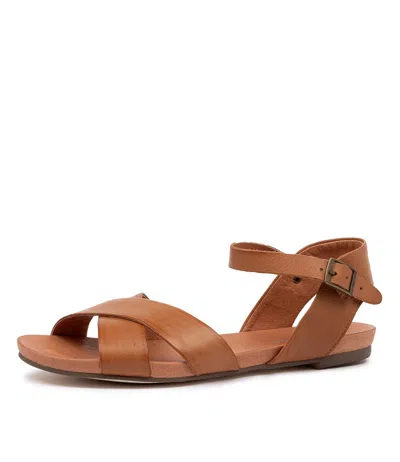 DJANGO & JULIETTE DJANGO & JULIETTE JAYLIN LRG DK TAN LEATHER WOMENS SHOES CASUAL