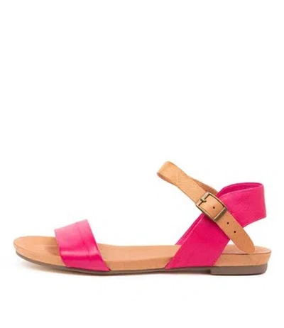 DJANGO & JULIETTE DJANGO & JULIETTE JINNIT FUCHSIA TAN FUCHSIA TAN WOMENS SHOES CASUAL