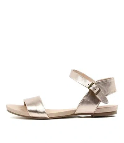 DJANGO & JULIETTE DJANGO & JULIETTE JINNIT ROSE GOLD LEATHER ROSE GOLD ROSE GOLD WOMENS SHOES