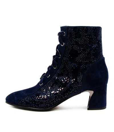 DJANGO & JULIETTE DJANGO & JULIETTE JUBIE BLACK BLK JEWEL SDE WOMENS SHOES CASUAL BOOTS ANKLE