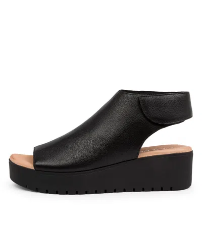 DJANGO & JULIETTE DJANGO & JULIETTE OLSON BLACK TAN LEATHER WOMENS SHOES CASUAL