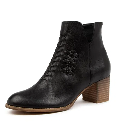 DJANGO & JULIETTE DJANGO & JULIETTE SAGE CAFE LEATHER WOMENS SHOES CASUAL BOOTS ANKLE