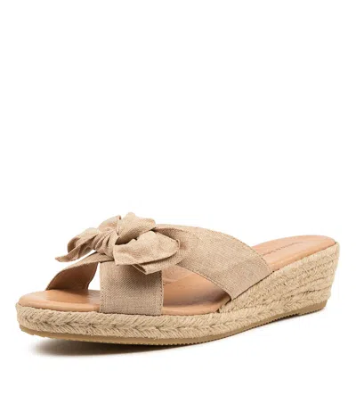 DJANGO & JULIETTE DJANGO & JULIETTE SERENA LRG AQUAMARINE FABRIC SANDALS WOMENS SHOES CASUAL