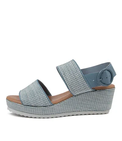DJANGO & JULIETTE DJANGO & JULIETTE SULTANS SAND WEAVE LEA WOMENS SHOES CASUAL SANDALS HEELED