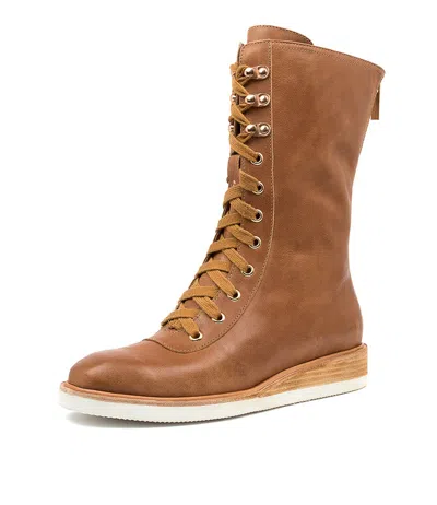 DJANGO & JULIETTE DJANGO & JULIETTE VOLLEEZ DJ WOMENS SHOES CASUAL BOOTS CALF