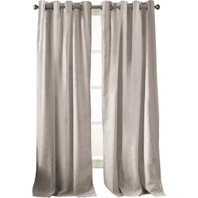 DKNY DKNY CHRYSANTHEMUM FLORAL GROMMET CURTAINS