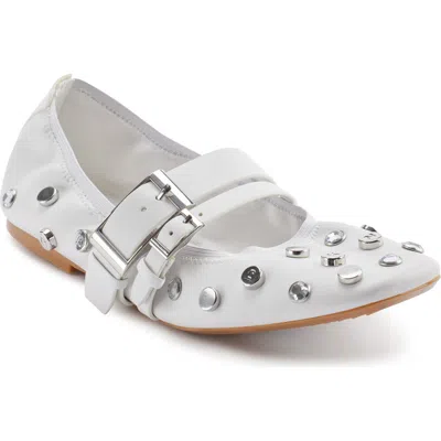 DKNY DKNY DAVEY STUD BALLET FLAT