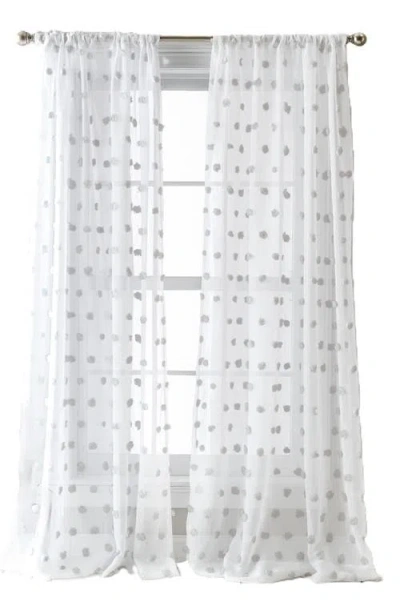 DKNY DKNY ELLA FLORAL PRINT SET OF 2 POLETOP CURTAIN PANELS