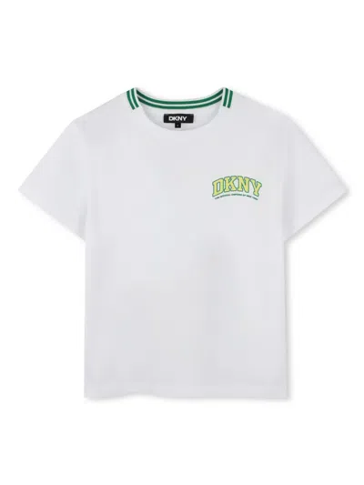 DKNY LOGO-PRINT T-SHIRT