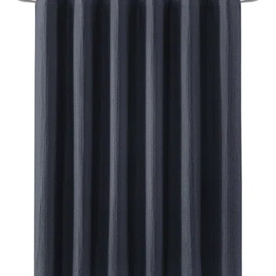 DKNY DKNY MODERN WAFFLE STITCH COTTON SHOWER CURTAIN