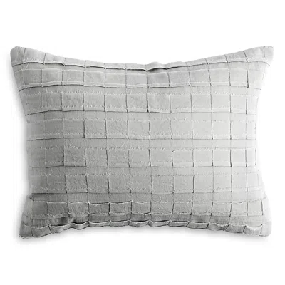 DKNY PURE APPLIQUE DECORATIVE PILLOW, 12 X 16