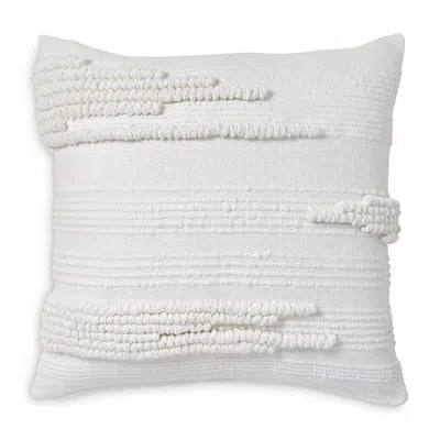 DKNY PURE TEXTURED STRIPE DECORATIVE PILLOW, 20 X 20