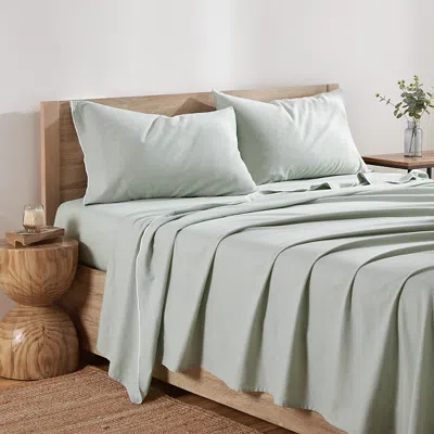 DKNY PURE WASHED LINEN SHEET SET, KING