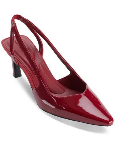 DKNY WOMEN'S CARSON POINTED-TOE SLINGBACK PUMPS