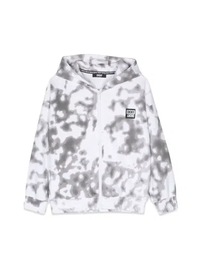 DKNY ZIPPER AND HOODIE