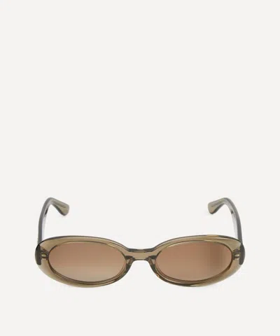 DMY BY DMY DMY BY DMY WOMEN'S VALENTINA OVAL SUNGLASSES