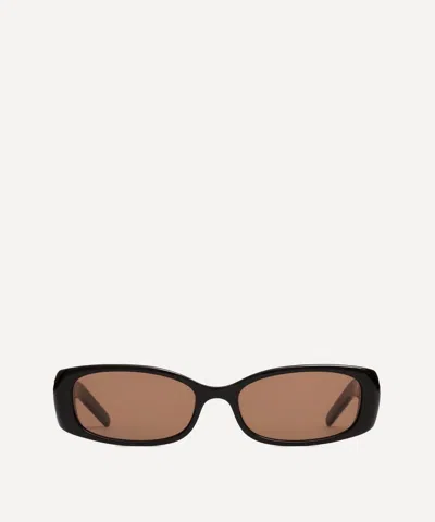 DMY STUDIOS DMY STUDIOS WOMEN'S BILLY RECTANGLE BLACK SUNGLASSES