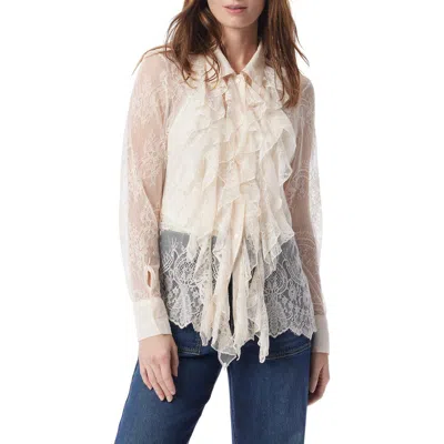 DO BY DEE OCLEPPO DO BY DEE OCLEPPO ERYNN LACE BUTTON-UP SHIRT