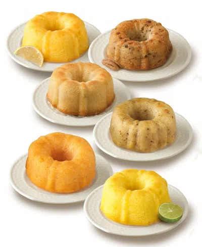 DOCKSIDE MARKET 6 PACK TROPICAL MINI BUNDT CAKE SAMPLER