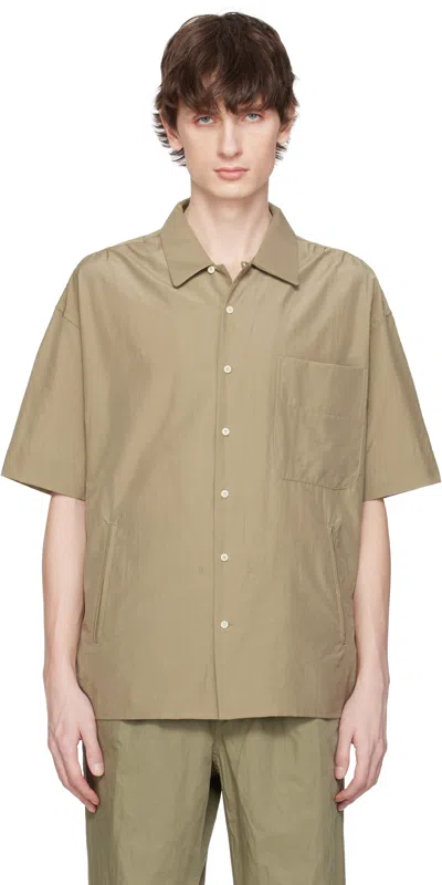 DOCUMENT KHAKI CAPRI POCKET SHIRT
